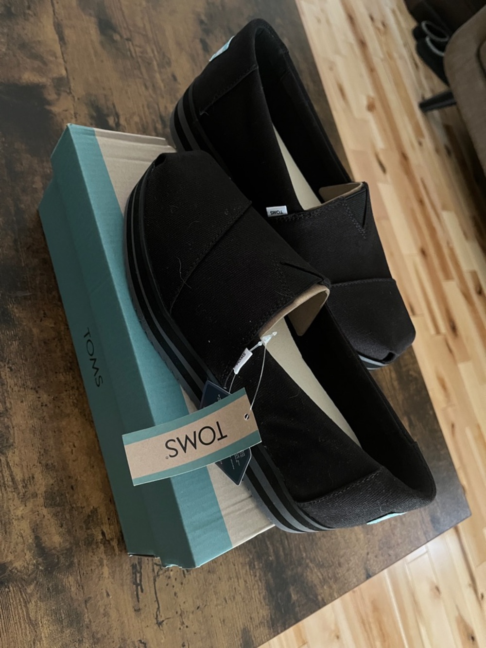 NWT TOMS Alp Midform Espadrille - Picture 4 of 6
